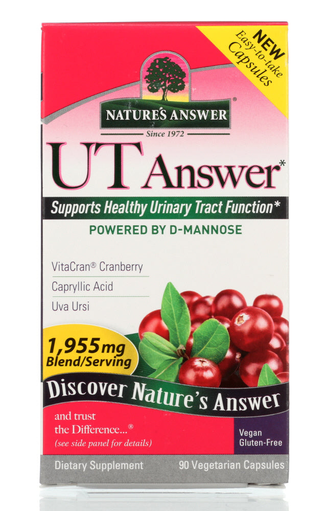 NATURES ANSWER: UT Answer with D-Mannose, 90 vc