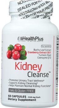 HEALTH PLUS: Kidney Cleanse Body Cleansing System, 60 capsules