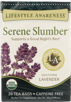 LIFESTYLE AWARENESS: Serene Slumber Tea, 20 teabags