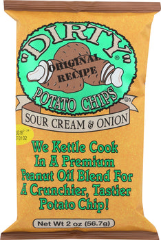 DIRTY POTATO CHIP: Chips Sour Cream Onion, 2 oz