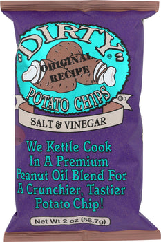 DIRTY POTATO CHIP: Chips Potato Salt Vinegar, 2 oz