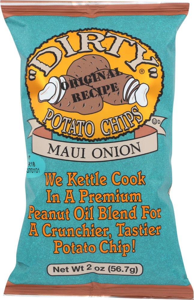 DIRTY POTATO CHIP: Chips Mui Onion, 2 oz