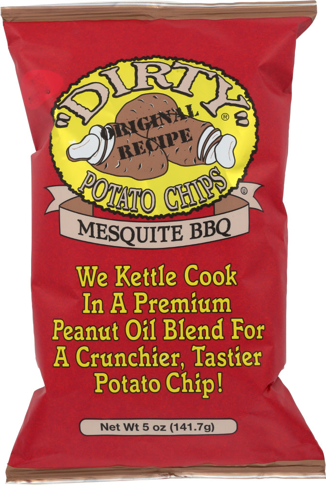 DIRTY POTATO CHIP: Chip Potato Mesquite BBQ, 5 oz