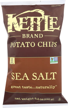 KETTLE FOODS: Sea Salt Potato Chips, 8.5 oz