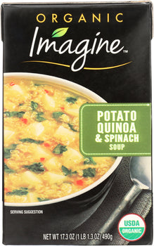 IMAGINE: Soup Potato Quinoa Spinach, 17.3 oz