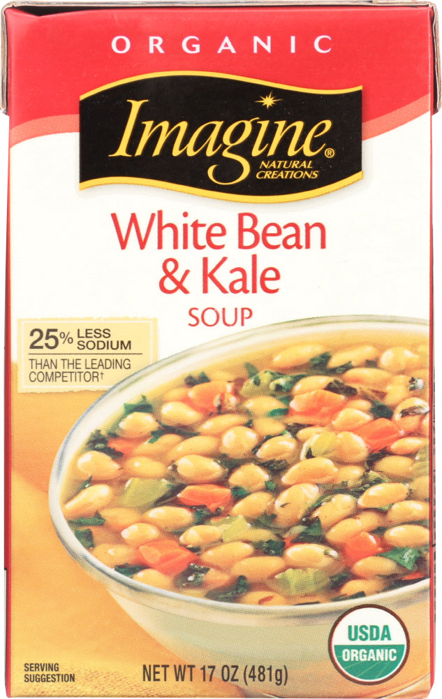 IMAGINE: Soup White Bean Kale, 17 oz