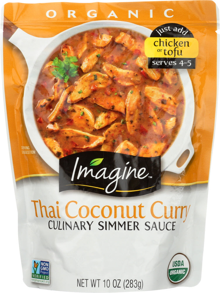 IMAGINE: Sauce Thai Coconut Curry Organic, 10 oz