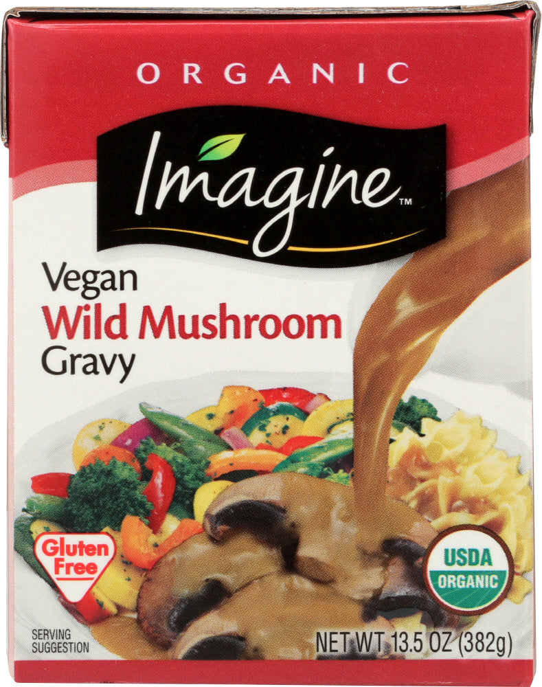 IMAGINE: Wild Mushroom Gravy Organic, 13.5 fl oz