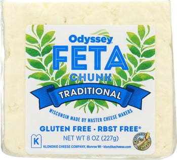 ODYSSEY: Traditional Feta Chunk Cheese, 8 oz