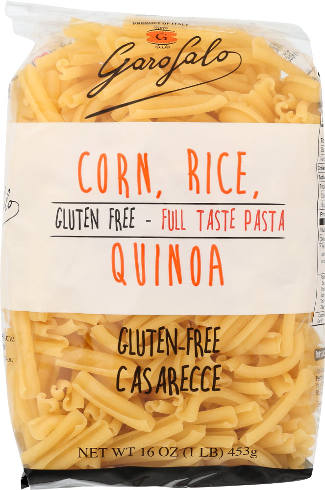 GAROFALO: Casarecce Pasta Gluten Free, 16 oz