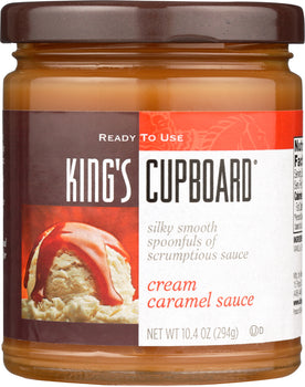 KINGS CUPBOARD: Cream Caramel Sauce, 10.4 oz