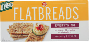 J J FLATS: Everything Flatbread, 5 oz