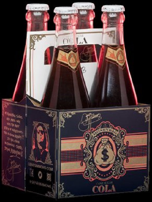 GENE SIMMONS MONEYBAG: Soda Cola 4 Pack, 46 oz