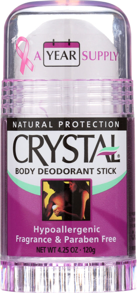 CRYSTAL BODY DEODORANT: Stick, 4.25 oz