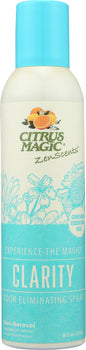 CITRUS MAGIC: ZenScents Aromatherapy Spray Air Freshener Clarity, 8 oz