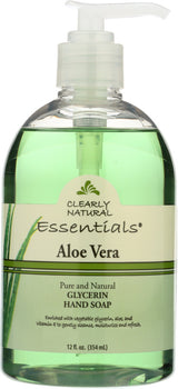 CLEARLY NATURAL: Essentials, Glycerine Hand Soap, Aloe Vera, 12 fl oz (354 ml)