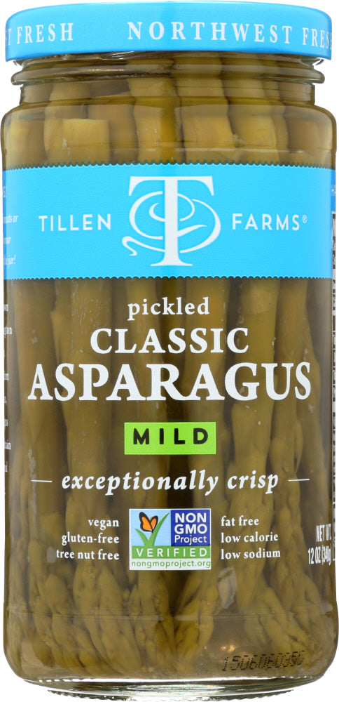 TILLEN FARMS: Crispy Pickled Asparagus, 12 oz