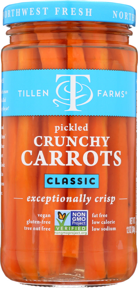 TILLEN FARMS: Pickled Crispy Carrots, 12 oz