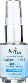 REVIVA LABS: Professional Strength Hyaluronic Acid Serum, 1 oz