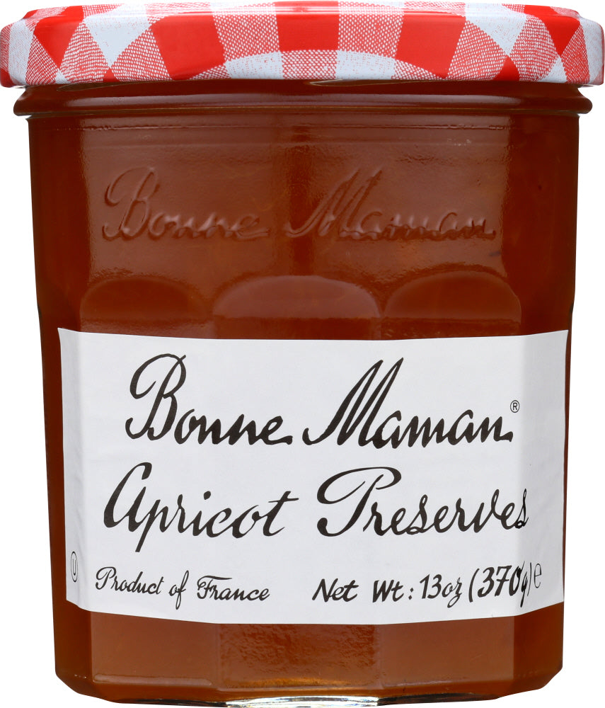 BONNE MAMAN: Apricot Preserves, 13 oz