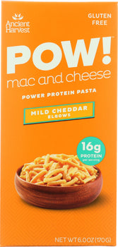 ANCIENT HARVEST: Mac & Cheese Lentil Mild Cheddar, 6 oz