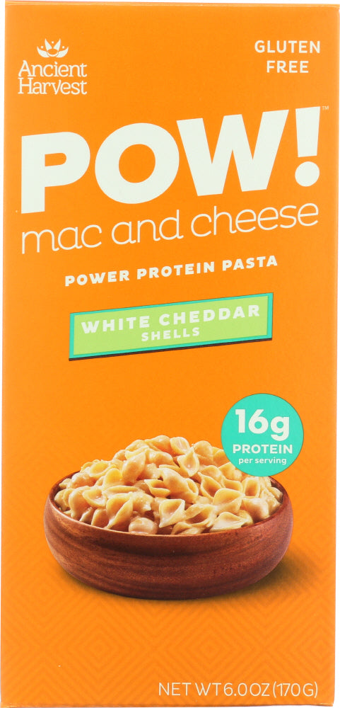 ANCIENT HARVEST: Mac & Cheese Lentil White Cheddar, 6 oz