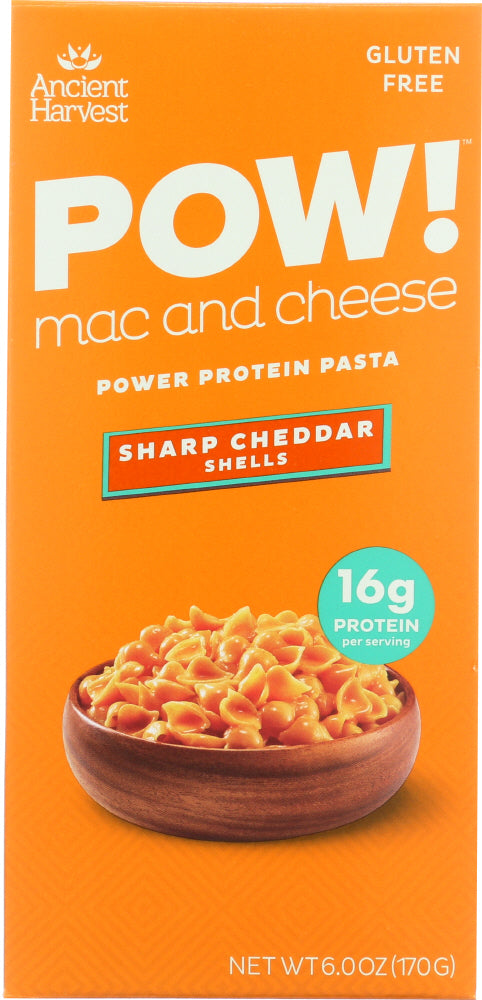 ANCIENT HARVEST: Mac & Cheese Lentil Sharp Cheddar, 6 oz