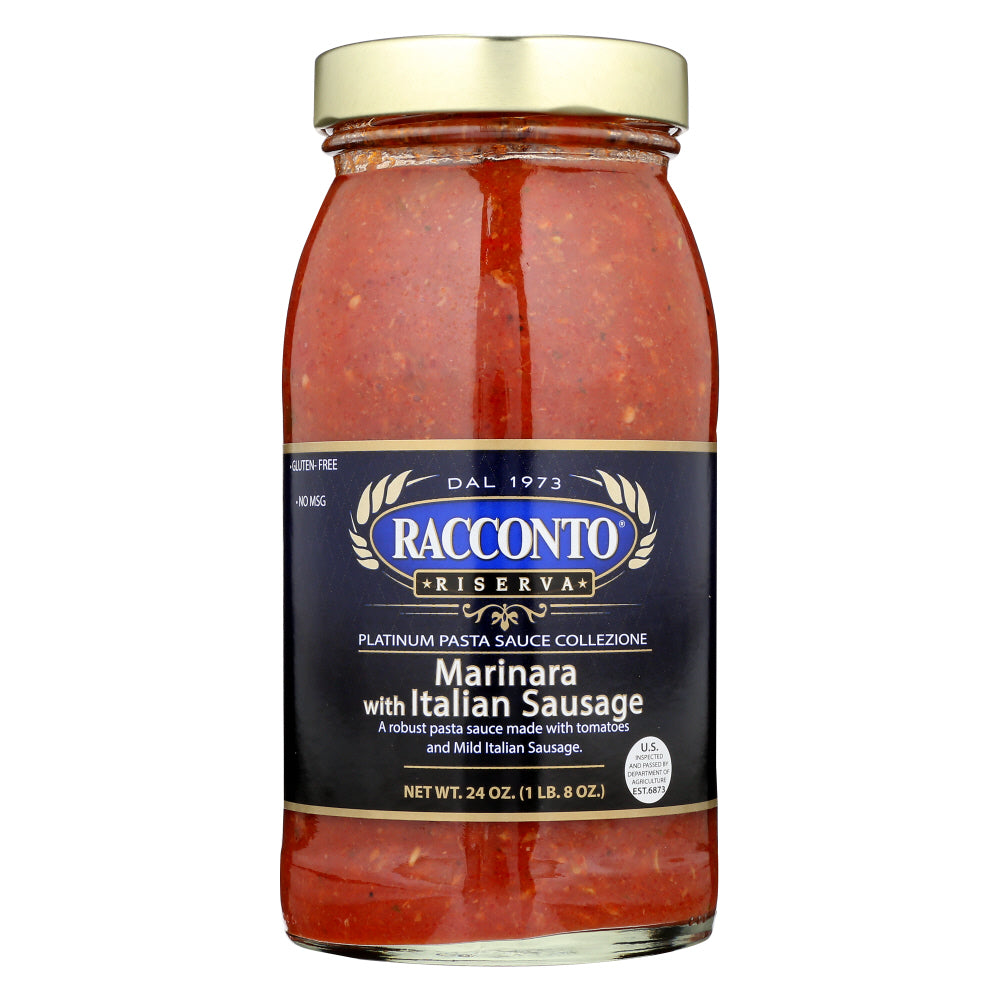 RACCONTO RISERVA: Sauce Marinara Italian SSG, 24 oz