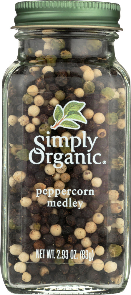 SIMPLY ORGANIC: Seasoning Peppercorn Medley, 2.93 oz