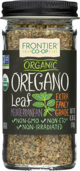 FRONTIER HERB: Oregano Seasoning Bottle Organic, 0.36 oz