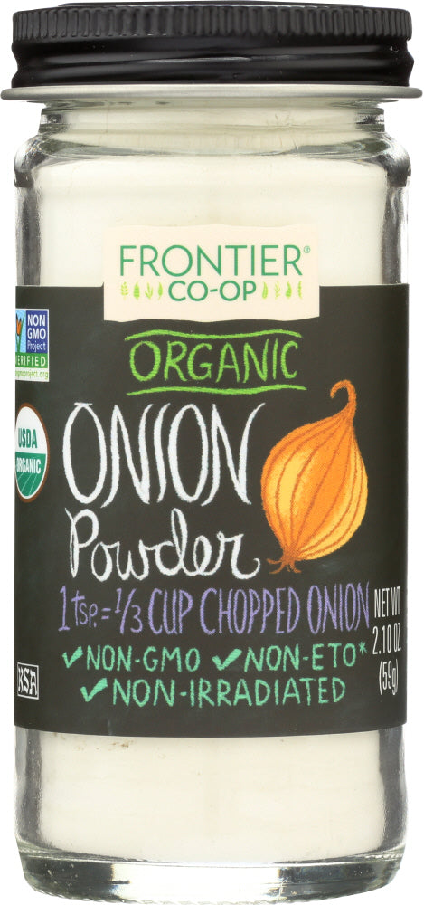 FRONTIER NATURAL PRODUCTS: Organic Onion Powder, 2.1 oz