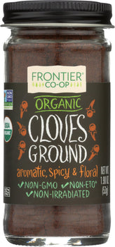 FRONTIER HERB: Organic Cloves Ground Bottle, 1.9 oz