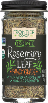 FRONTIER HERB: Organic Rosemary Leaf Whole Bottle, 0.85 oz