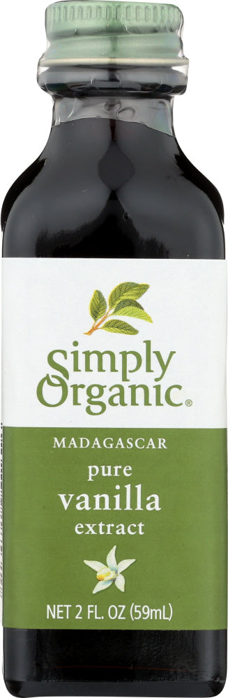 SIMPLY ORGANIC: Madagascar Pure Vanilla Extract Farm Grown, 2 Oz