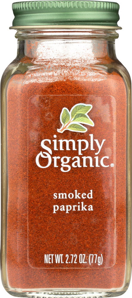 SIMPLY ORGANIC: Smoked Paprika, 2.72 oz