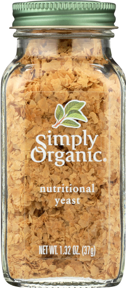 SIMPLY ORGANIC: Yeast Nutritional Certified Organic, 1.32 oz