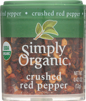 SIMPLY ORGANIC: Mini Crushed Red Pepper, .42 oz