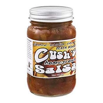 CUSHS: Peach and Mango Salsa, 16 oz