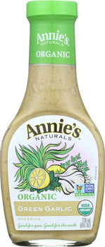 ANNIE'S NATURALS: Organic Green Garlic Dressing, 8 oz