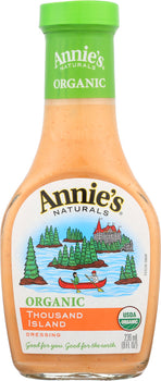 ANNIE'S NATURALS: Organic Thousand Island Dressing, 8 oz