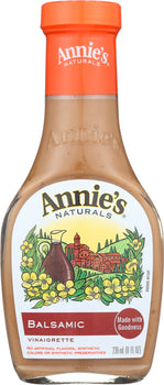 ANNIE'S NATURALS: Dressing Balsamic Vinaigrette, 8 oz