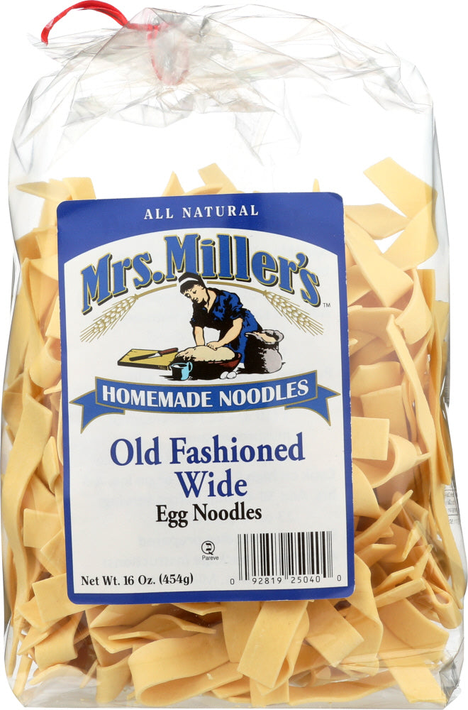 MRS. MILLER'S: Old Fashioned Wide Egg Noodles, 16 oz