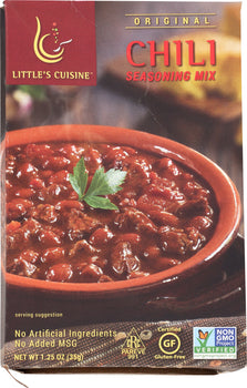 LITTLES CUISINE: Seasoning Original Chili Mix, 1.25 oz