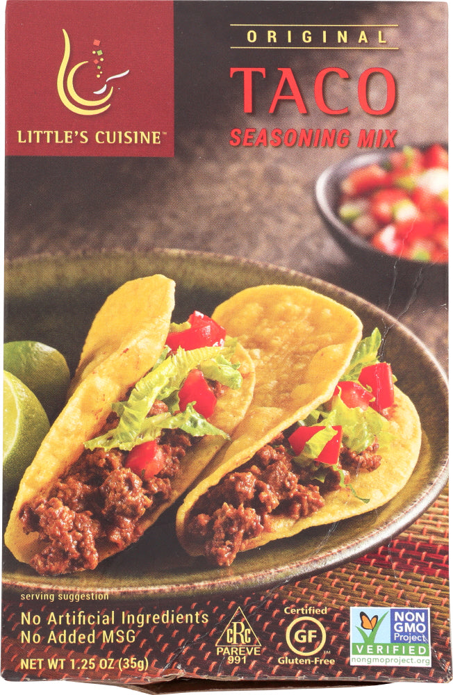 LITTLES CUISINE: Seasoning Taco Mix, 1.25 oz