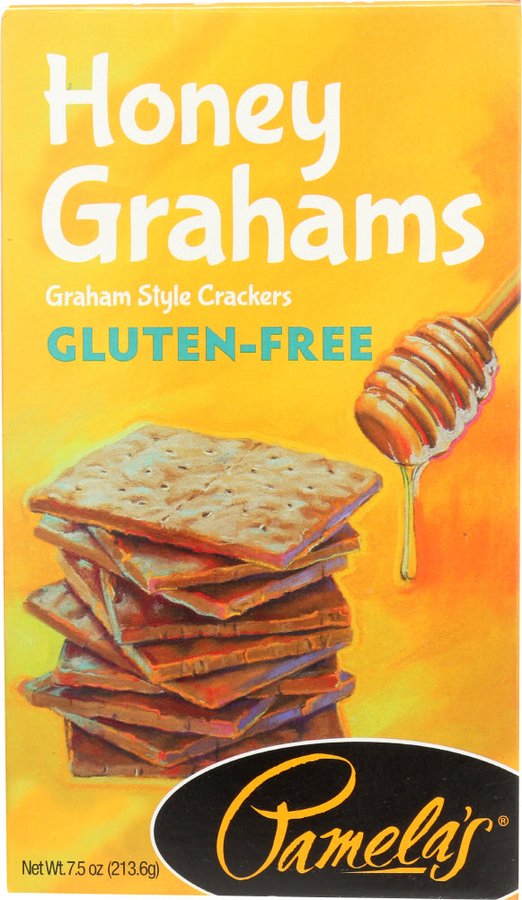 PAMELA'S PRODUCTS: Gluten-Free Graham Crackers Honey, 7.5 oz