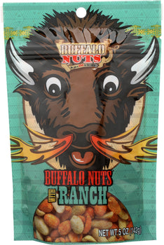 BUFFALO NUTS: Buffalo Nuts Ranch Flavor, 5 oz