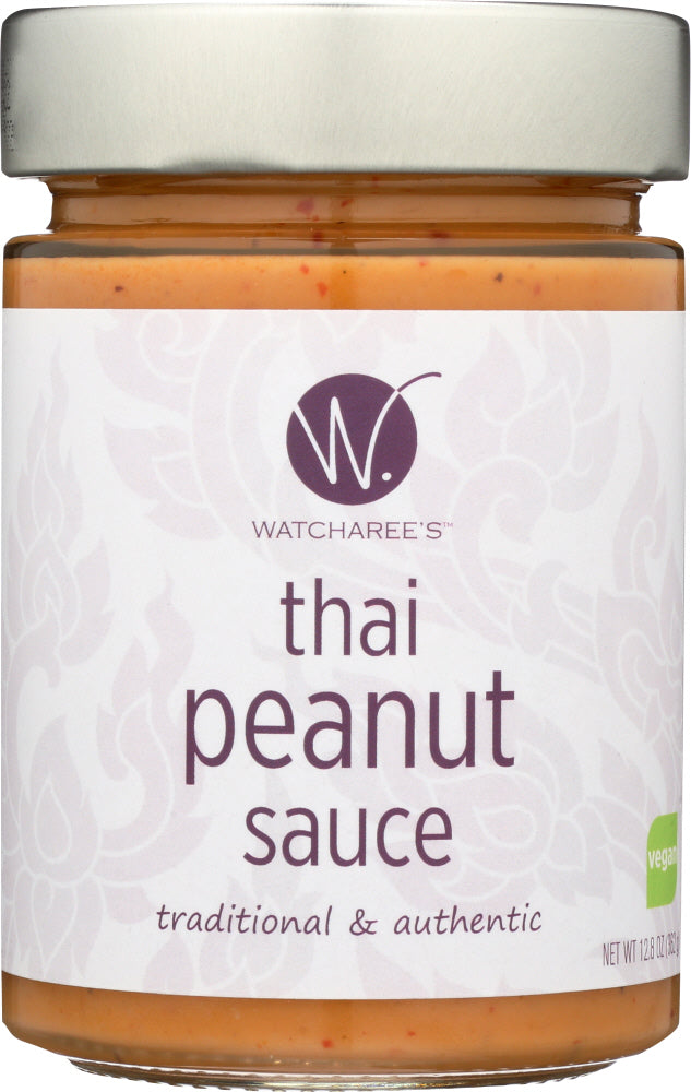 WATCHAREES: Sauce Thai Peanut, 12.8 oz