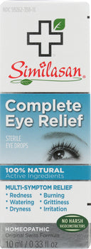 SIMILASAN: Complete Eye Relief Sterile Eye Drops, 0.33 oz