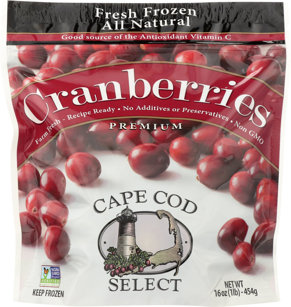 CAPE COD SELECT: Frozen Cranberries, 16 oz