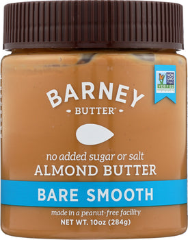 BARNEY BUTTER: Bare Almond Butter Smooth, 10 oz